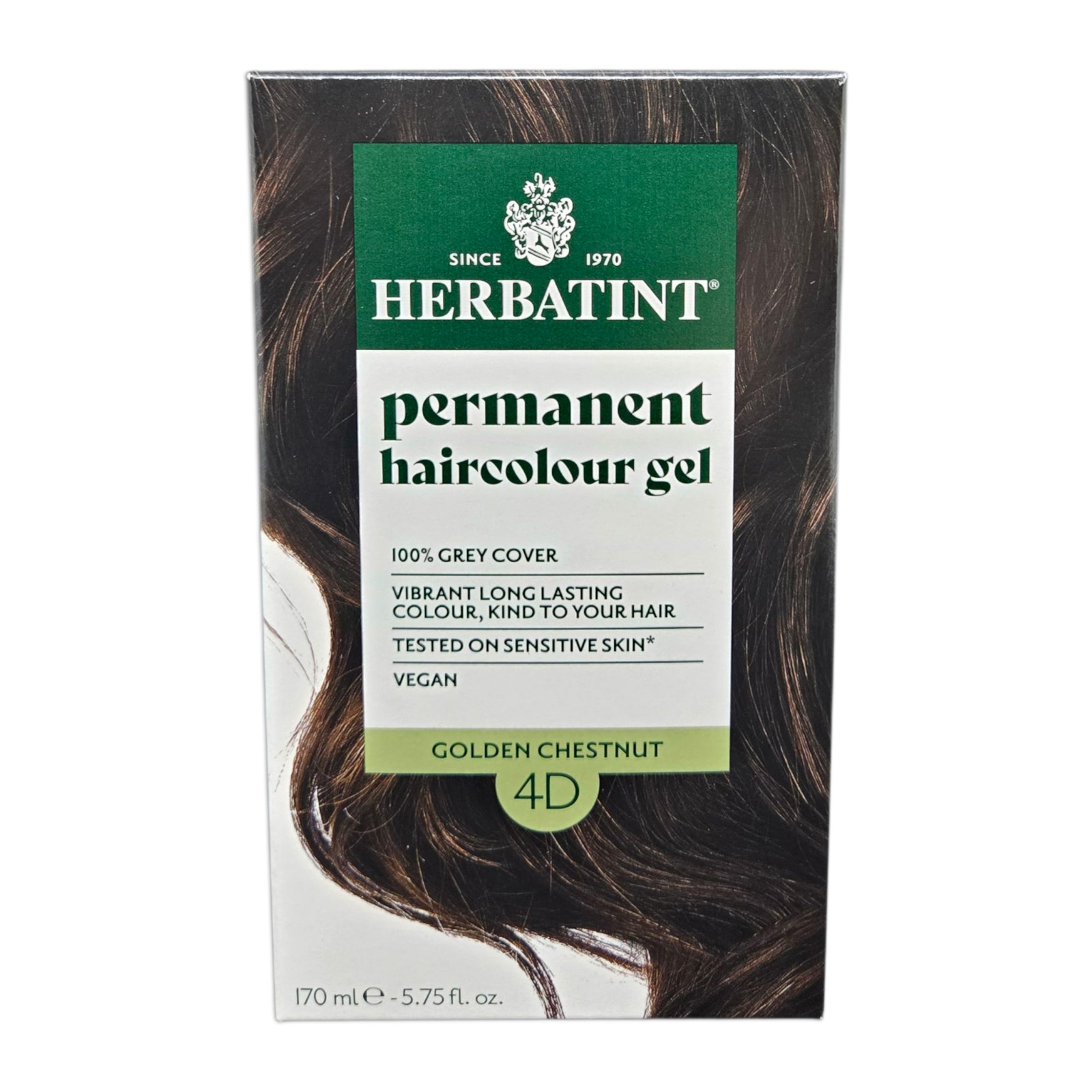 Herbatint 4D Golden Chestnut Permanent Haircolour Gel 170ml
