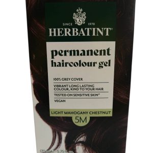 Herbatint 5M Light Mahogany Chestnut Permanent Haircolour Gel 170ml