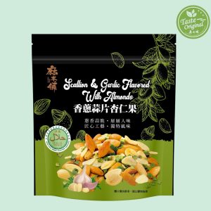 Ma Ben Pu 麻本舖 Scallion & Garlic Flavored With Almond 香蔥蒜片杏仁果 150g